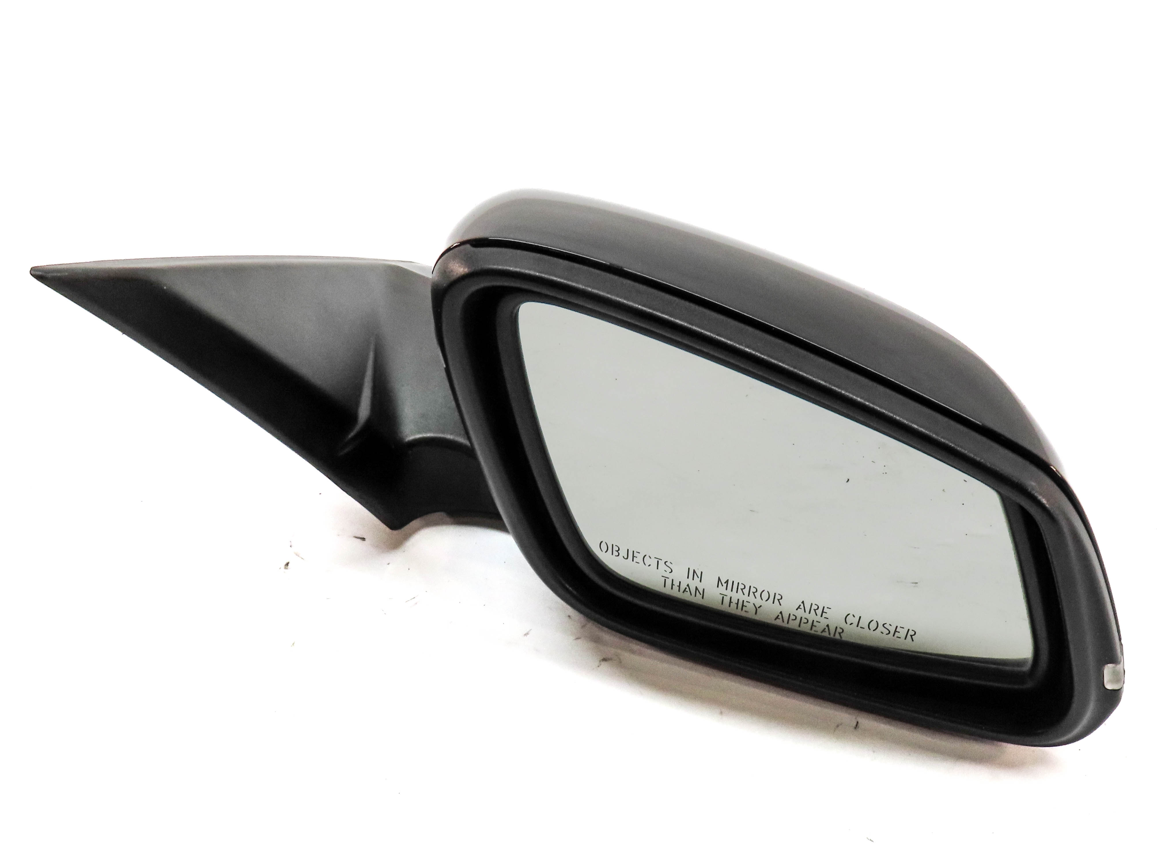 14-20 BMW 4 SERIES F32 F33 FRONT RIGHT PFOLD MEM HEAT DOOR MIRROR (Black) — exact item pictured
